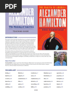 ALEXANDER HAMILTON TEACHING GUIDE