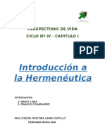 1 Introduccion A La Hermeneutica