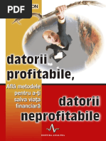 Datorii Profitabile - Datorii Neprofitabile PDF