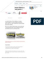 Cheats de Pokemon Blanco y Negro [Funcionan] Parte 2 - Taringa!