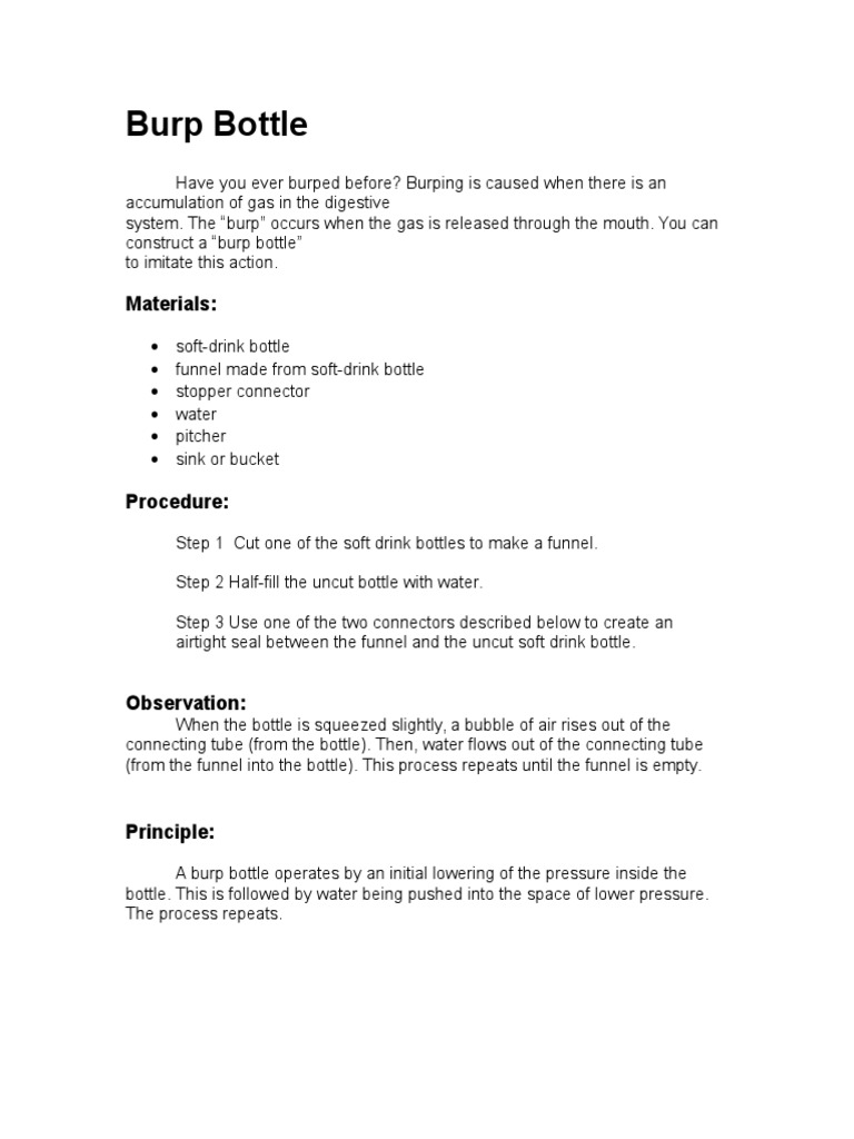 Burp Bottle PDF