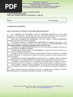 Prova_Geologia Cód. 62