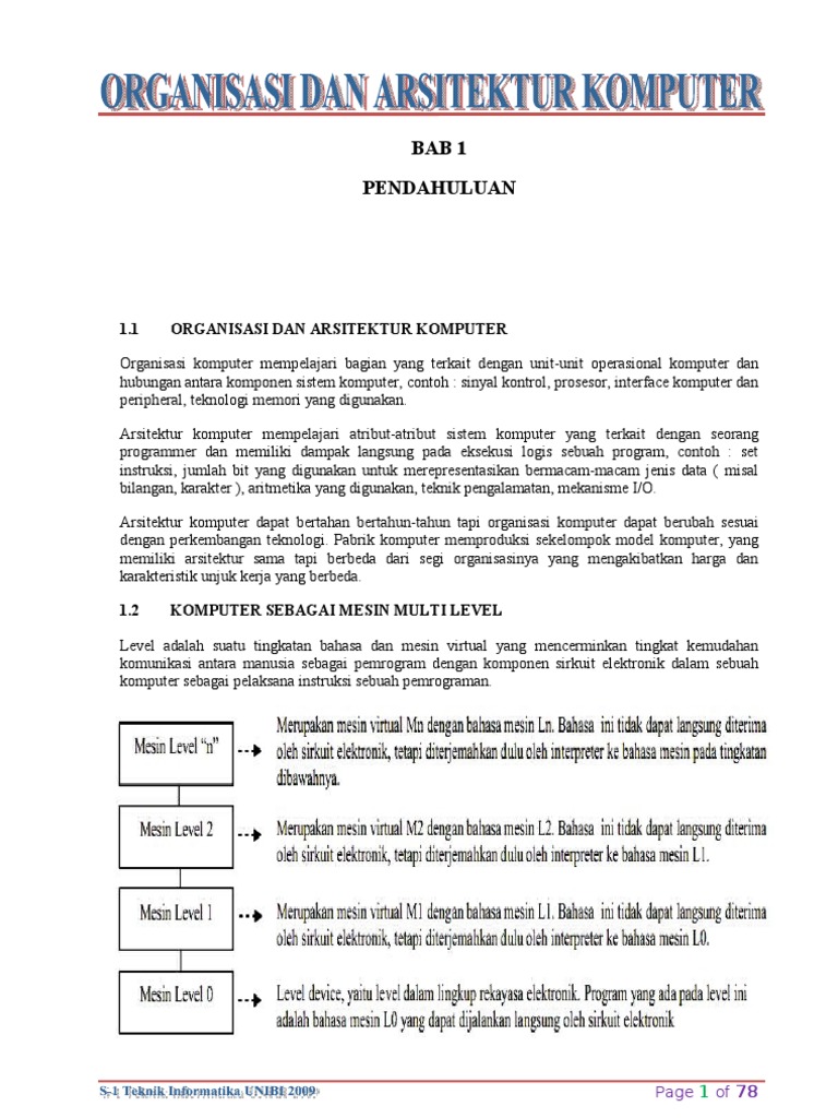 Makalah Arsitektur Komputer
