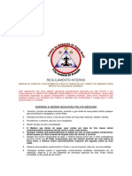 Regulamento Interno Terreiro PDF