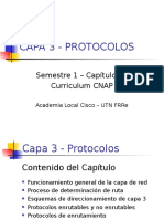 Capa 3 Protocolos y Enrutamiento