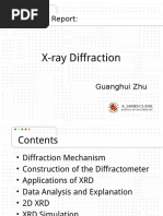 X-Ray Diffraction: Instrument Report