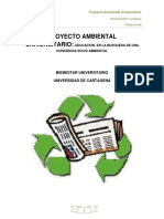 Proyecto Ambiental Universitario PDF