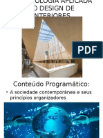 Antropologia Aplicada Ao Design de Interiores