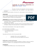 Avic-f960bt Firmware Update Instruction 160118 Portugues
