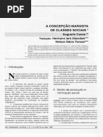 A Concepção Marxista de Classes Sociais