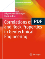 Correlations of Soil and Rock Properties in Geotechnical Engineering