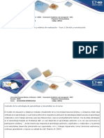 Guía de Actividades y Rúbria de Evaluación Fase 2 Diseño y Construcción