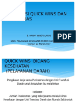 Integrasi Quick Wins Dan Perkesmas 1