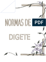 Normas de La Digete 2012