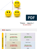 Think .. Matrix !: Ten Useful Matrices