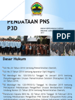 Sosialisasi Pendataan PNS P3D - 20170123