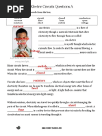 1 Electric Circuits Questions A Answers
