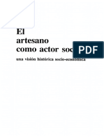 El Artesano Como Actor Social