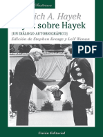 Un Diálogo Autobiográfico Hayek Sobre Hayek Biblioteca Austriaca