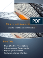 Click To Edit Master Title Style