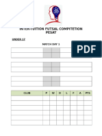 Inter-Tuition Futsal Compitetion Pesat: Under 17 Match Day 1