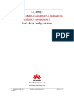 HUAWEI P9 Lite Android7.0 Rollback to Android6.0 Operation Instruction_PL