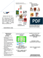 Leaflet Difteri A4 Anak