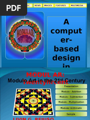 Modulo Art Number Patterns