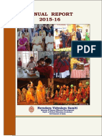 Annual Report 2015-16 of Navodaya Vidyalaya Samiti
