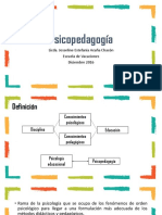 Psicopedagogía