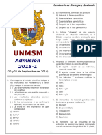 Admision Unmsm 2015