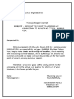 AC Permission Letter