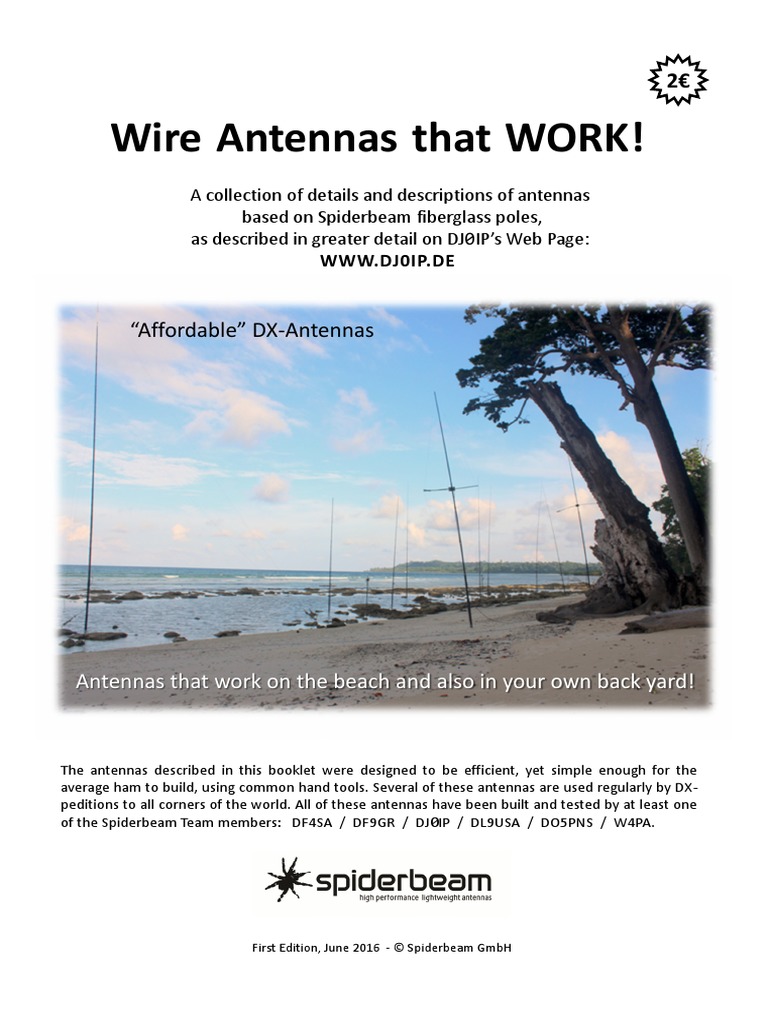 Wire Antennas | PDF | Antenna (Radio) | Coaxial Cable