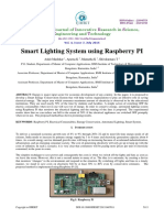 Smart Lighting System Using Raspberry PI