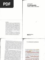 Guber, R. La Etnografía. Cap. 3 y 4