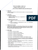 NTS Categorias de Establecimietos Del Sector Salud PDF