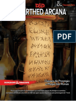 Unearthed Arcana - Classes de Prestígio e Magias Das Runas