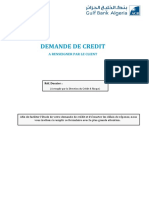 Formulaire Demande Credit PDF