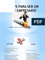 10 Tips para Ser Un Buen Empresario