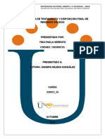 Fase 1 Sistema de Tratamiento y Disposicion Final de Residuos Solidos