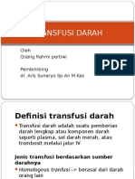 Transfusi Darah