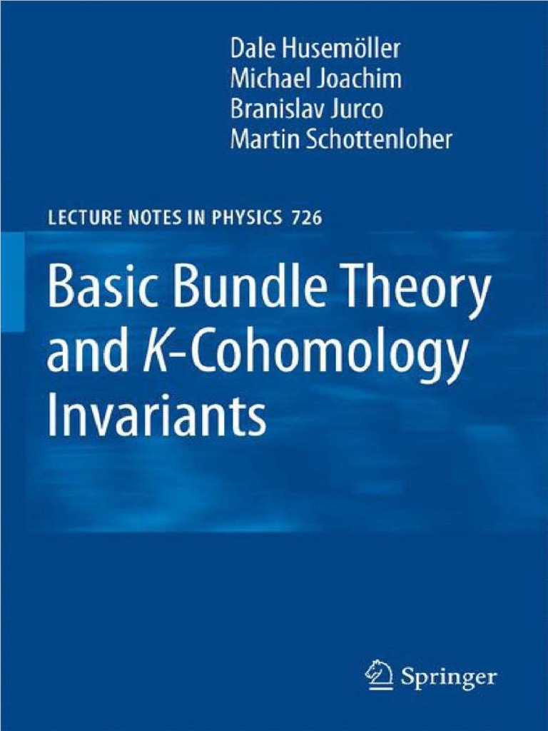 Lecture Notes in Physics 726) D. Husemöller, M. Joachim, B