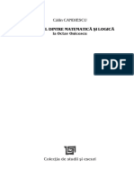Călin Candiescu-Raportul Dintre Matematică Și Logică La Octav Onicescu-Paideia (2002)