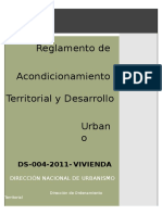 Acondicionamiento Urbano