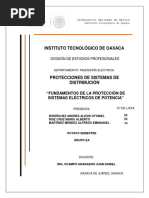 Ensayo de Fundamentos de La Protección de Sistemas Eléctricos de Potencia