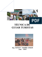 Tecnica de Guiar Turistas (Peru)