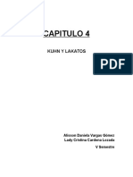 CAPITULO 4 Kuhn y Lakatos Epistemología y Metodología de La Economía