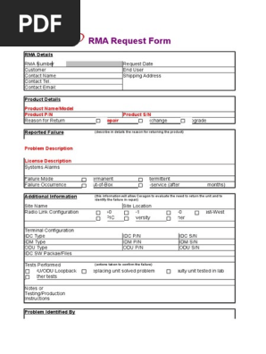 RMA Request Form Template.xlsx
