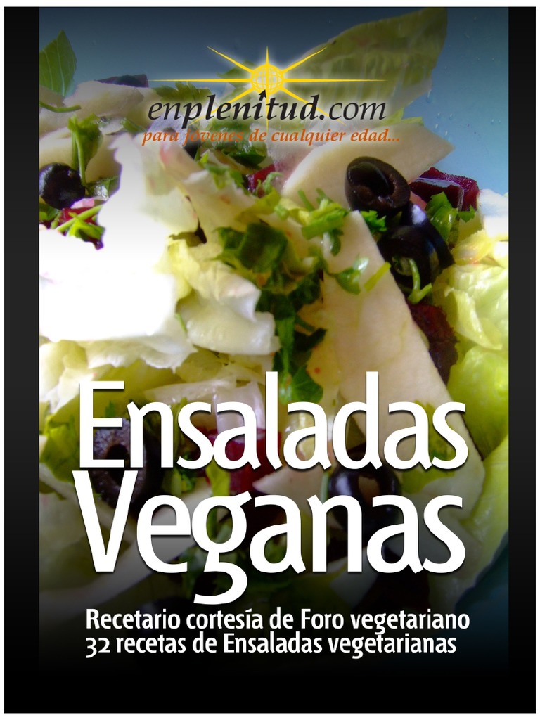 Arriba 108+ imagen recetas de ensaladas veganas pdf
