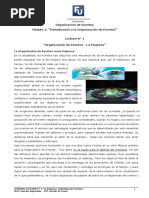 Lectura n 1 Introduccic3b3n a La Organizacic3b3n de Eventos